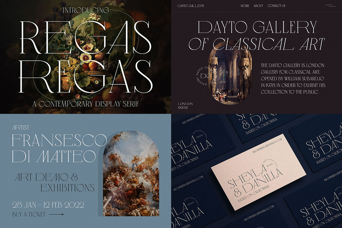 Modern Elegant Font Bundle - SALE, a Sans Serif Font by Kulokale (Photo 7 of 13)