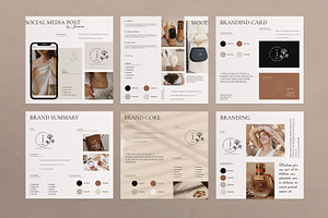 Brand & Mood Board Social Media Post