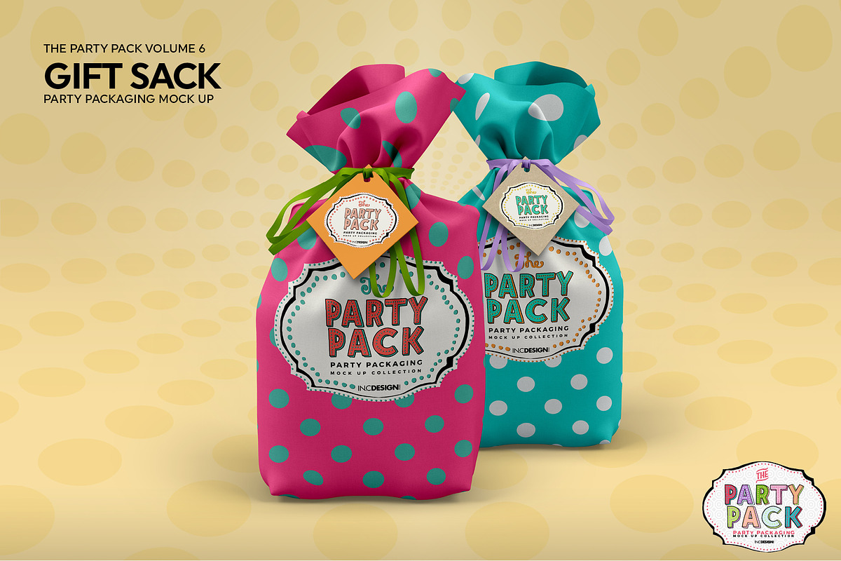 Vol.6 Party Packaging MockUps, a Product Mockup by INCDesign (Photo 6 of 18)