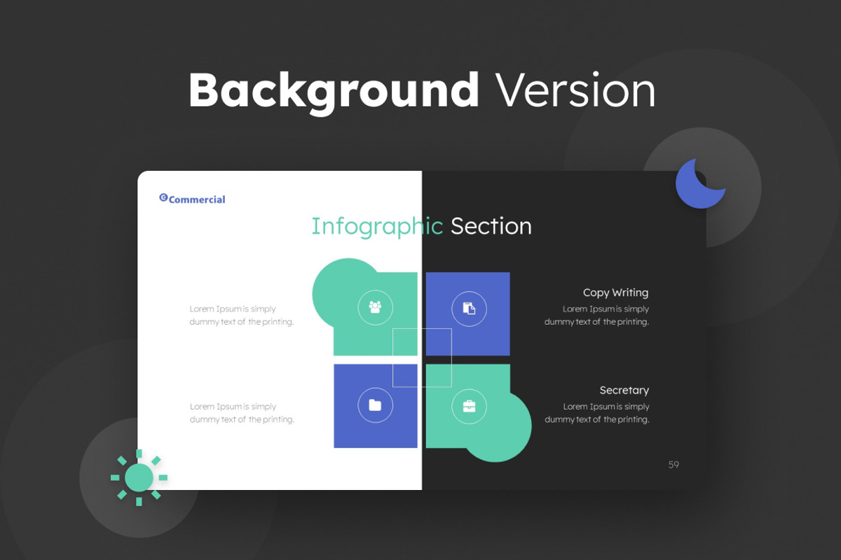Commercial PowerPoint Template, a Presentation Template by Brandearth RRGraph (Photo 5 of 7)