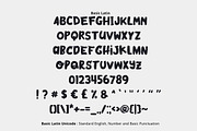 Dried Bold Font, a Font by YandiDesigns (Thumbnail 2 of 4)