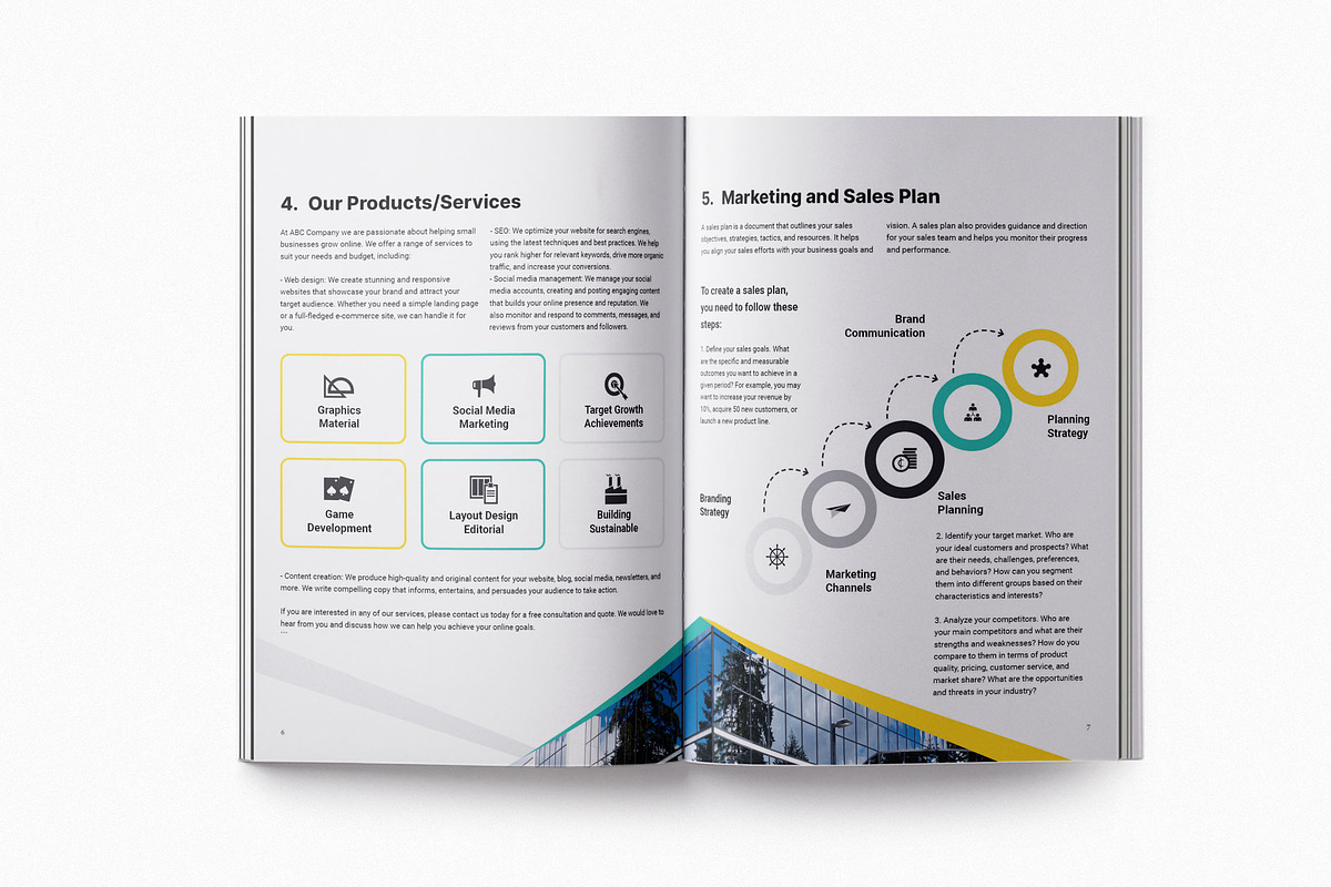Investor Proposal Editorial Template, a Marketing Template by Limino™ Studio (Photo 5 of 12)