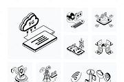 5G Technology and Internet Icons, a Duotone Icon by Vectors Market (Thumbnail 10 of 12)