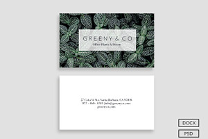 Greeny Business Card