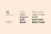 Leipzer - The Simple Serif Typeface, a Serif Font by Designova® (Thumbnail 9 of 9)