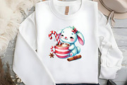 Hot Cocoa Bunny Sublimation Bundle, an Illustration by DreamCafeArt (Thumbnail 4 of 5)