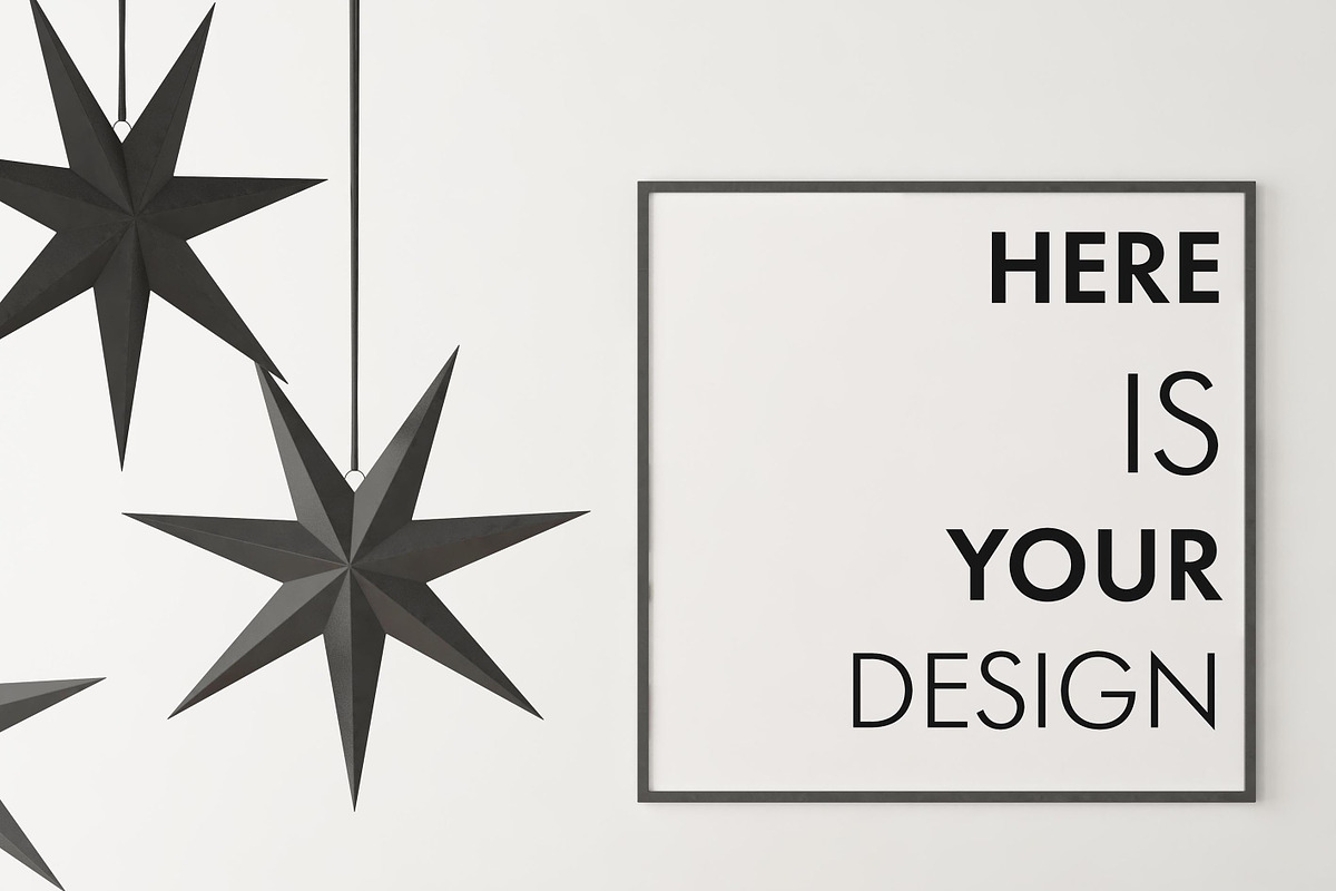 10 Christmas mockup posters, a Household Mockup by FilL239 (Photo 11 of 11)