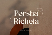 Porsha Richela Modern Serif Font, a Serif Font by UICreative (Thumbnail 1 of 11)