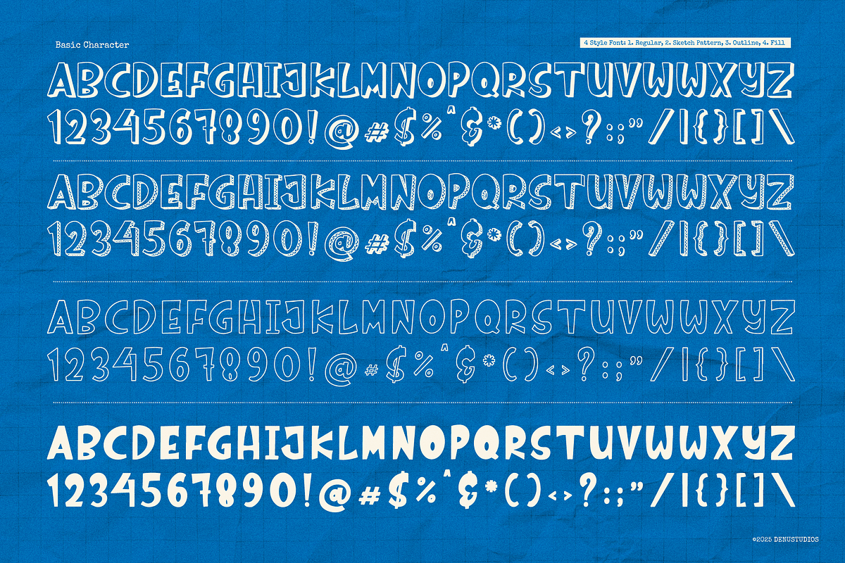 Spirit Muuda | Hand Drawn Font, a Handwritten Font by Denustudios (Photo 10 of 12)