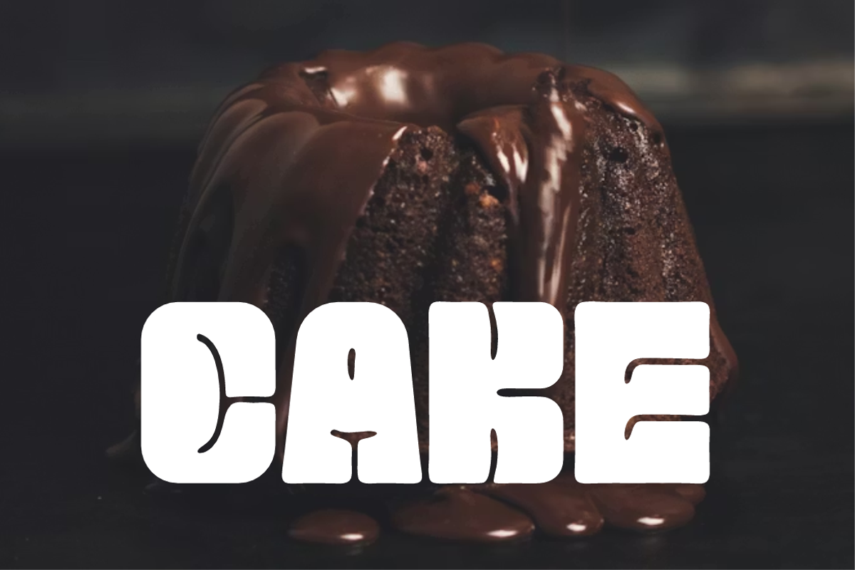 Cake Hony - Food Font, a Sans Serif Font by QR Design Studio (Photo 3 of 10)