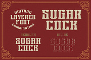 Carson Beer an Old Fashioned Font, a Script Font by Blankids Studio (Thumbnail 9 of 11)