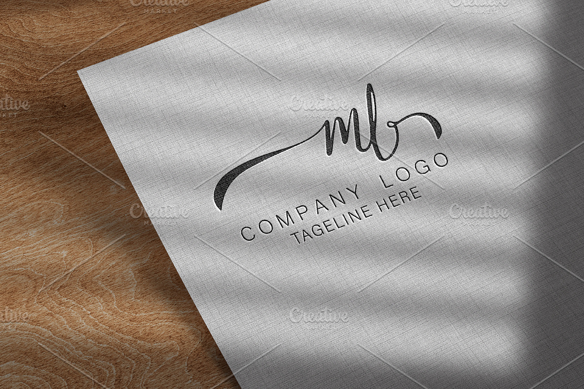 MB Letters Company Logo Template, a Branding & Logo Template by arslantanoli (Photo 3 of 4)