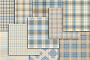 Pastel Plaid Scrapbook Paper Pack, a Pattern Graphic by Area (Thumbnail 8 of 31)