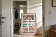 Hallway Poster Frame with Reflection, a Mockup by DesignRocket (Thumbnail 2 of 9)