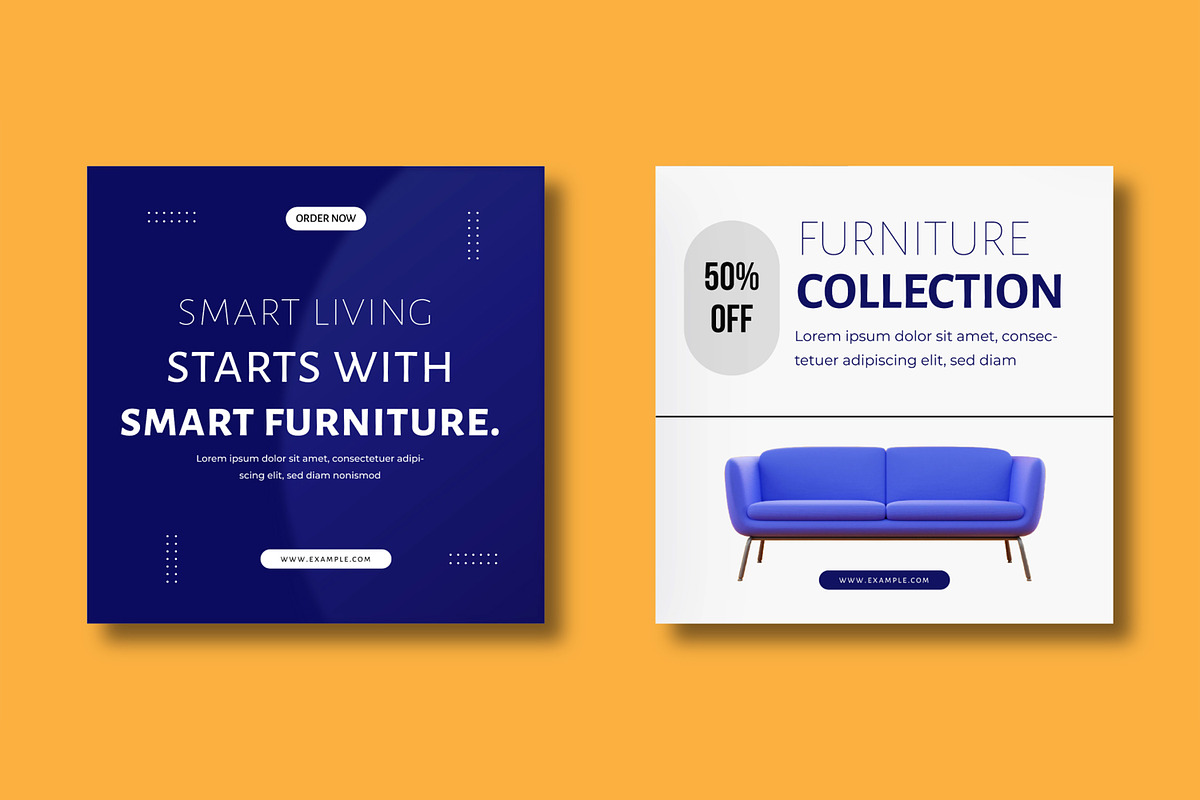 Smart Furniture Sale Social Media, a Social Media Template by MightyDesign (Photo 5 of 8)