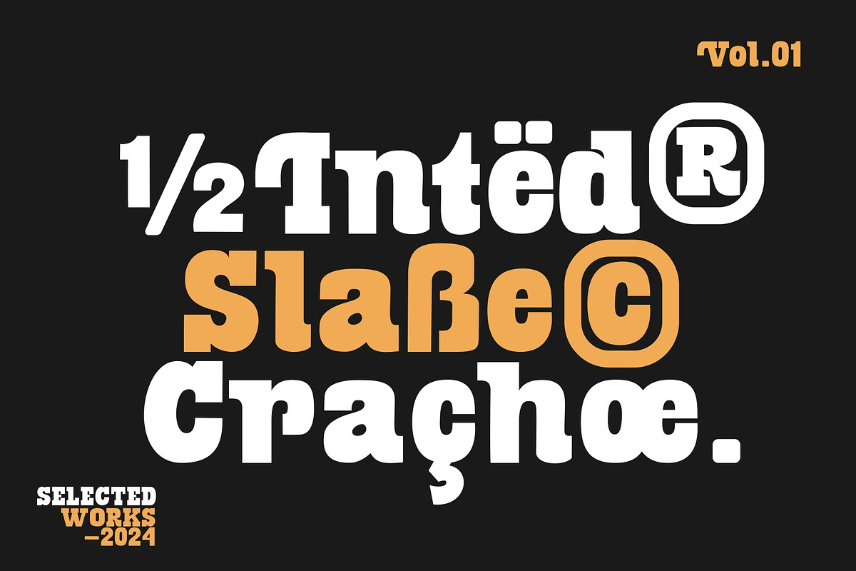 Rottan, a Slab Serif Font by HRDR (Photo 11 of 13)