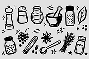 Food & Kitchen Hand-Drawn Doodle, a Food Illustration by Huza Studio (Thumbnail 5 of 10)