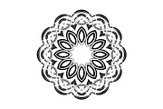 Modern Black and White Mandala Pack, a Decorative Illustration by NJ Himel (Thumbnail 69 of 101)