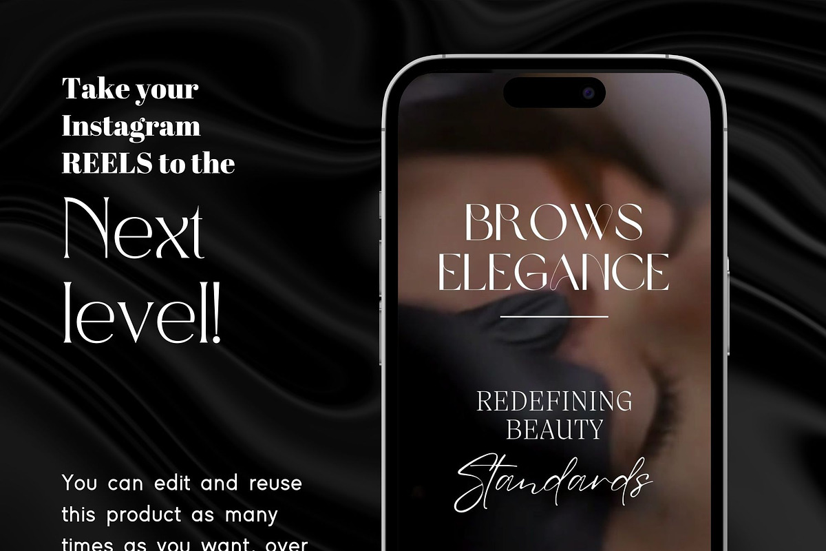 Brow Tech Instagram Video Reels, a Social Media Template by design4social (Photo 5 of 9)