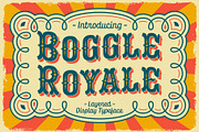 Boggle Royale, a Font by Abbasy Studio (Thumbnail 1 of 6)