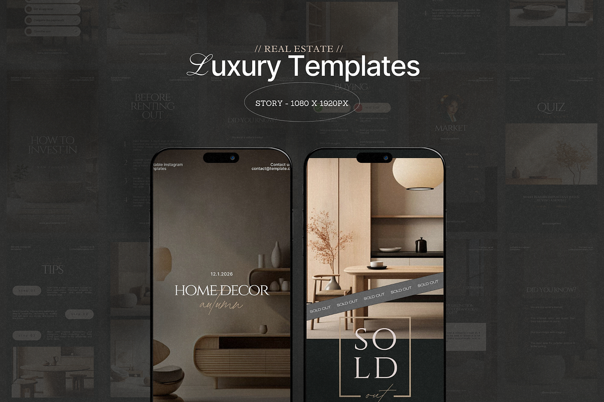 Real Estate Marketing Story Template, a Social Media Template by Prapti Design (Photo 2 of 9)