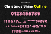 Christmas Shine, a Handwritten Font by BBtypeStudios (Thumbnail 17 of 24)