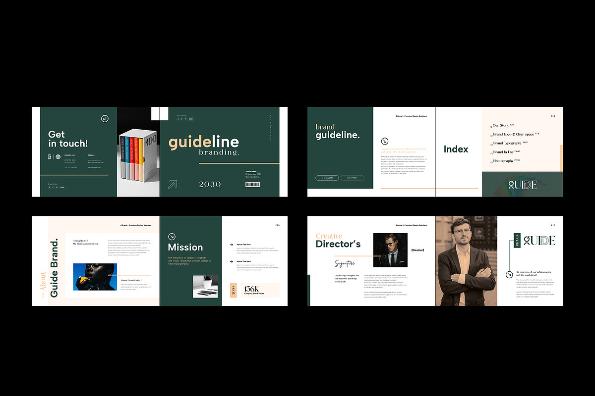 Brand Guideline Template, a Brochure Template by StyleArt (Photo 10 of 12)