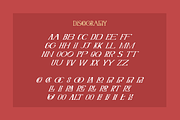 Discography Display Font, a Font by Holt510 (Thumbnail 6 of 8)