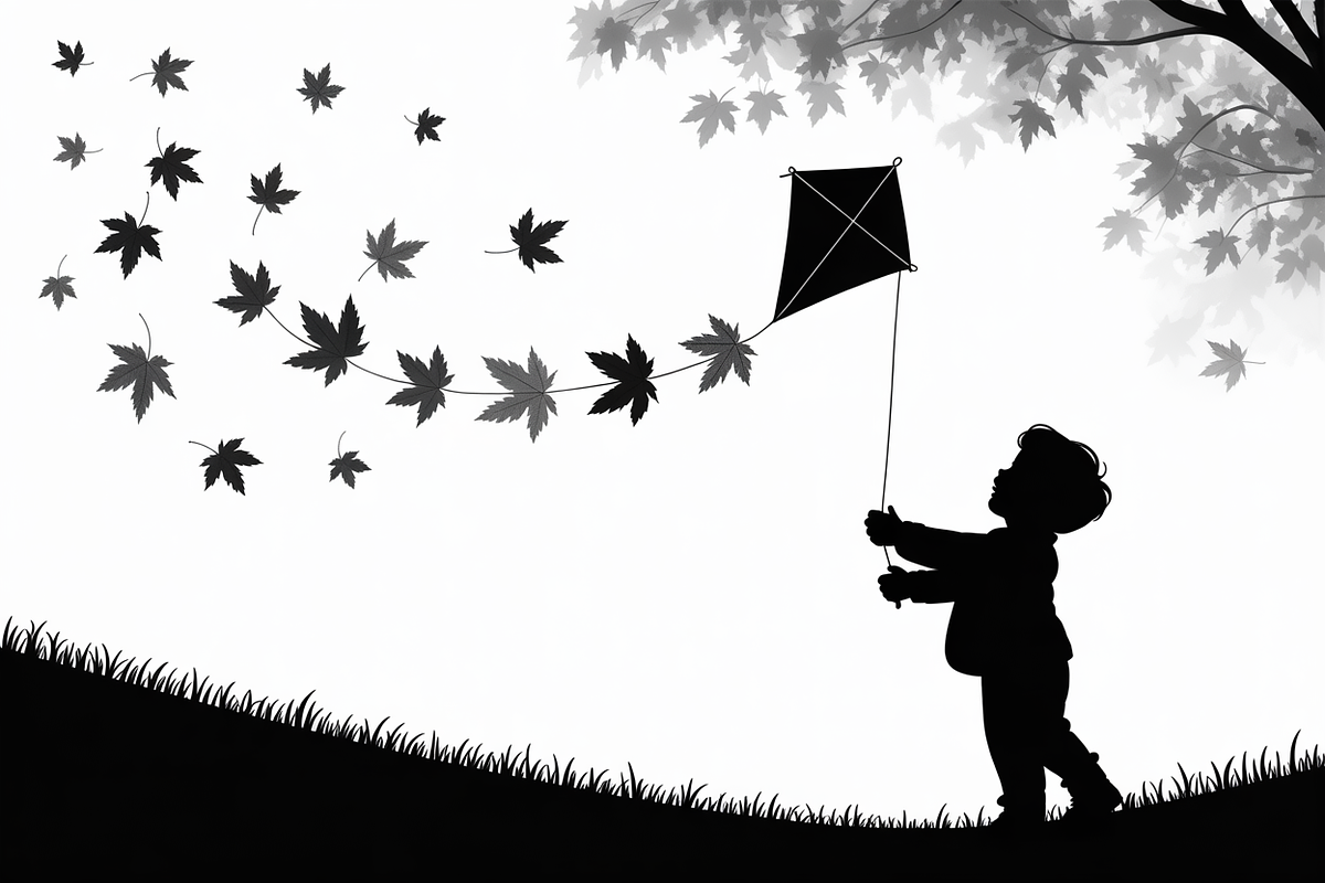Kids Flying Kite Laser Cut Bundle, an Object Graphic by balal (Photo 9 of 11)