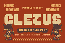 Cletus - Display Font