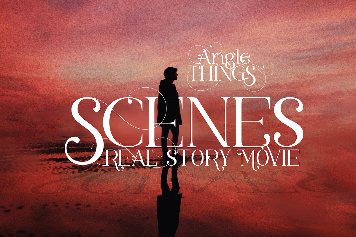 Angle Things, a Serif Font by Bramcreative (Photo 9 of 10)