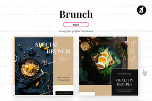 Brunch Social Media Template