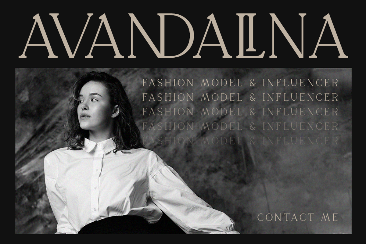The Blinders - Elegant Serif Font, a Serif Font by RockboyStd (Photo 3 of 12)