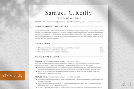Professional ATS Resume Template