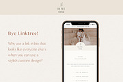 Elegant Showit Instagram Link in Bio, a Landing Page Template by Wonderlik Webdesign (Thumbnail 2 of 4)