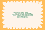 Whimsical Frames Procreate Stamps, a Brush Add-On by Veronika Gotovceva (Thumbnail 5 of 5)