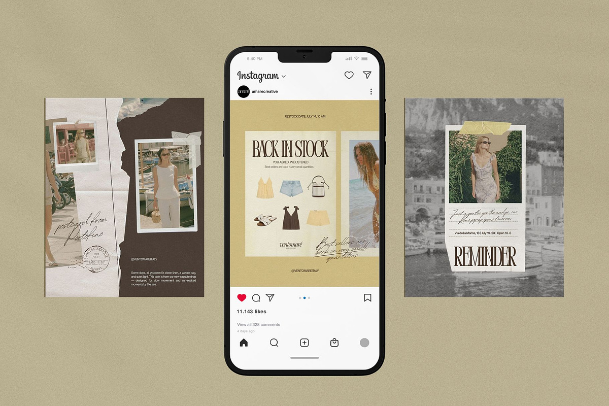30 Canva Instagram Canva Templates | Amare Creative preview 3