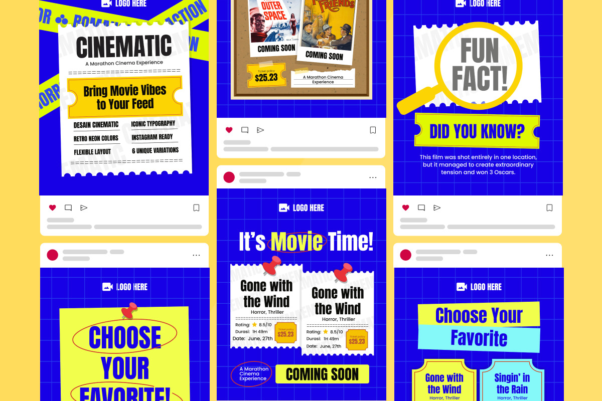 Film Storytelling Social Carousel preview 5