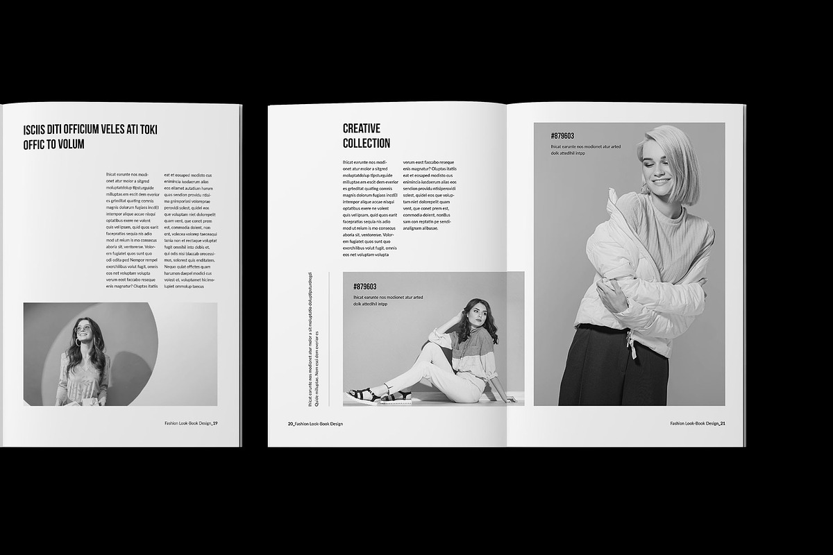 Fashion Lookbook Template preview 8