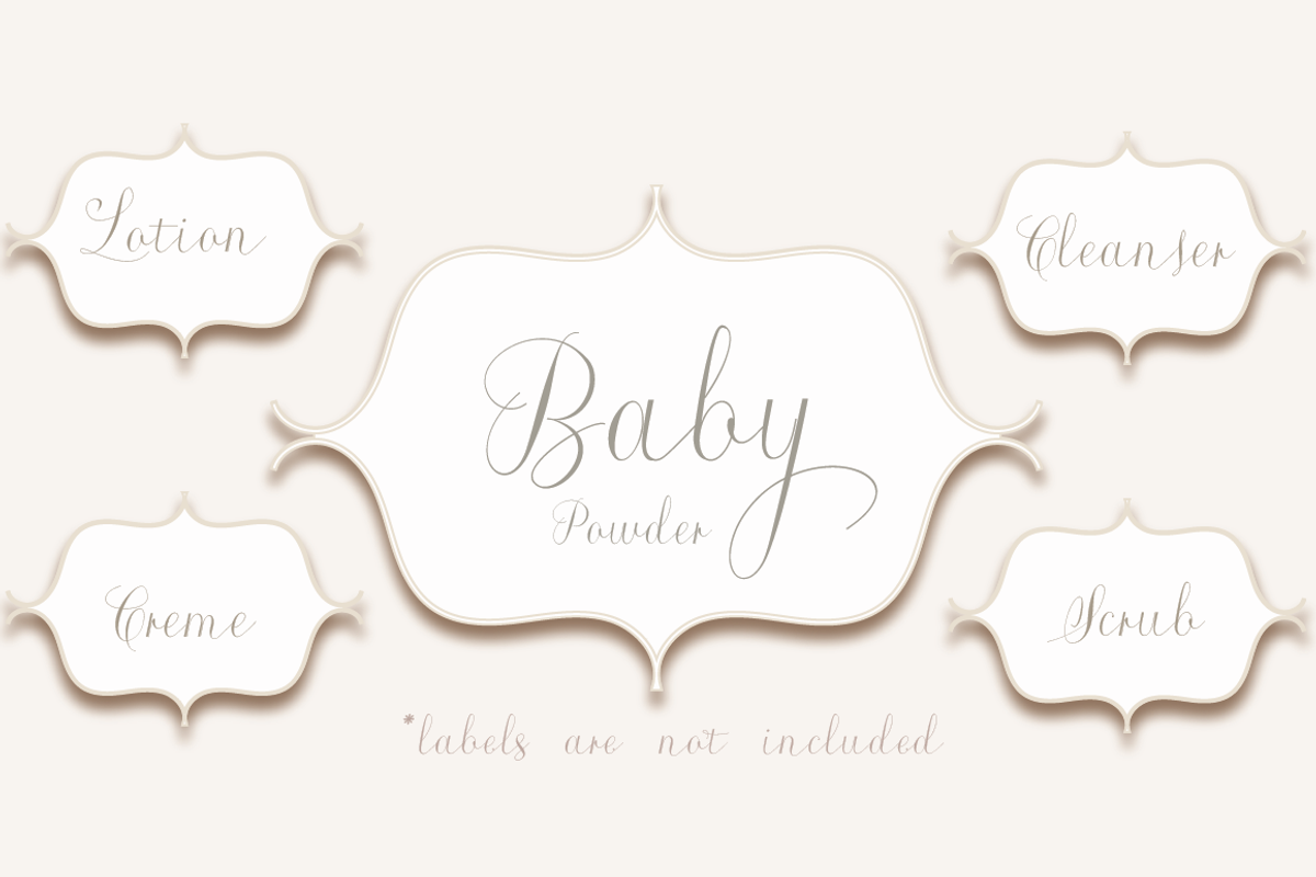 Roicamonta Basic Italic otf font preview 7