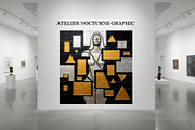 3 Metallic Abstract Female Portrait, a Texture Graphic by Atelier Nocturne Graphic (Thumbnail 4 of 5)