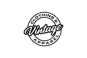 Classic apparel clothing logo design, a Branding & Logo Template by funpixel