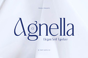 CS Agnella – Elegant Serif Font, a Serif Font by Craft Supply Co. (Thumbnail 1 of 8)