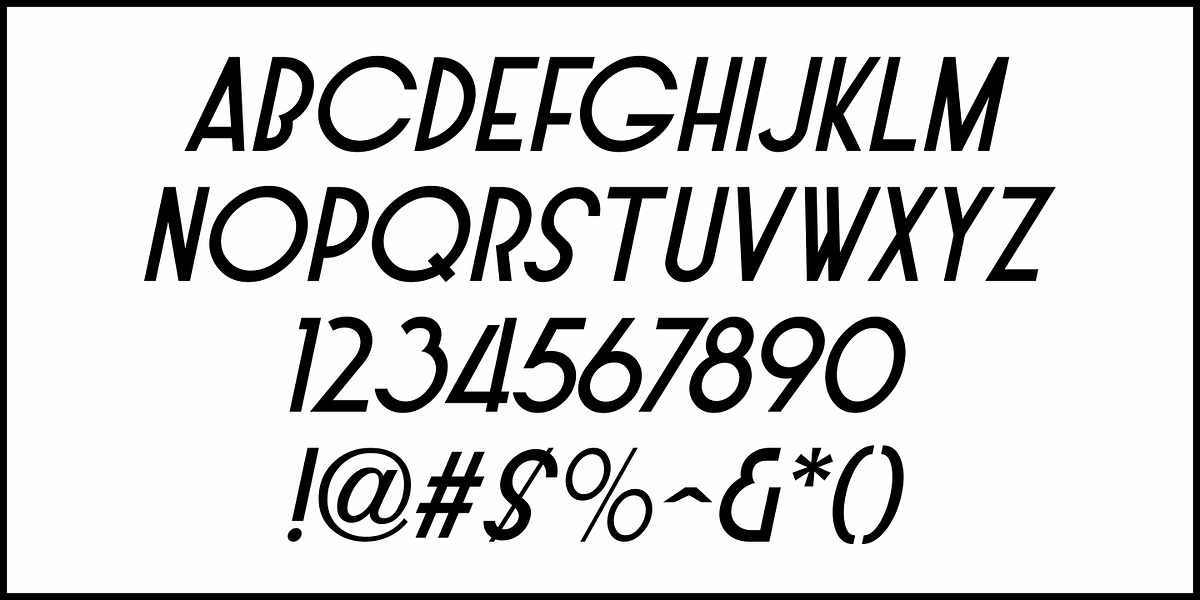 Furnishings JNL, a Font by Jeff Levine Fonts (Photo 5 of 5)