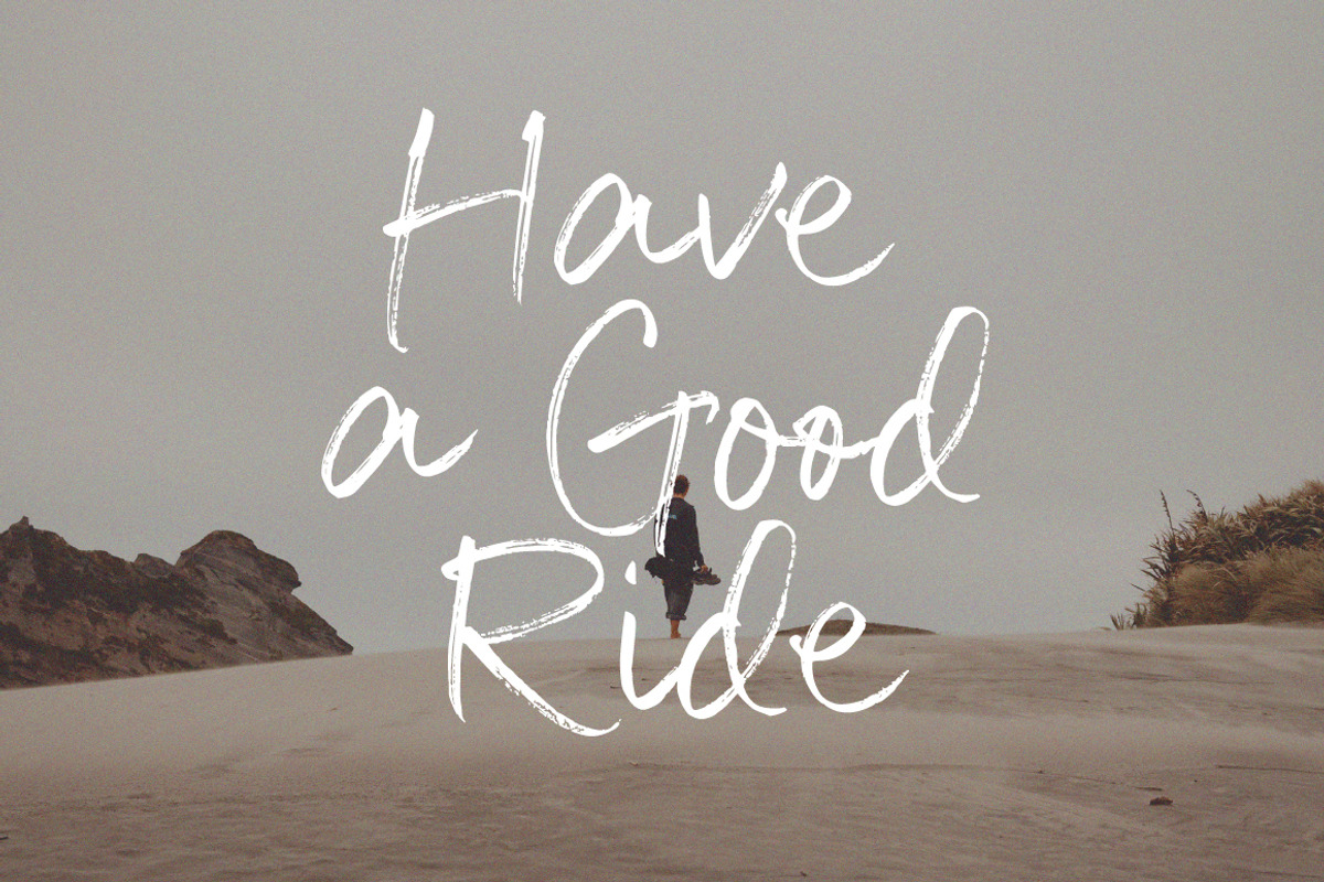 Honey Mattel - Carefree Brush, a Handwritten Font by tebaltipislab (Photo 5 of 12)