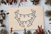 205 Christmas Stencils Designs, a Decorative Illustration by Arshad Ali (Thumbnail 13 of 14)