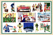 Retro 1950s Illustrations Volume 2, a Person Illustration by Piddix Archives (Thumbnail 3 of 4)