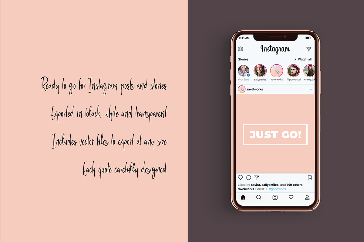Travel Quotes - 53 Wanderlust Quotes, a Social Media Template by Delightful Design (Photo 6 of 11)