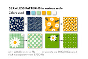 Daisy Ditsy Floral Pattern Bundle, a Pattern Graphic by AvaAva (Thumbnail 10 of 19)