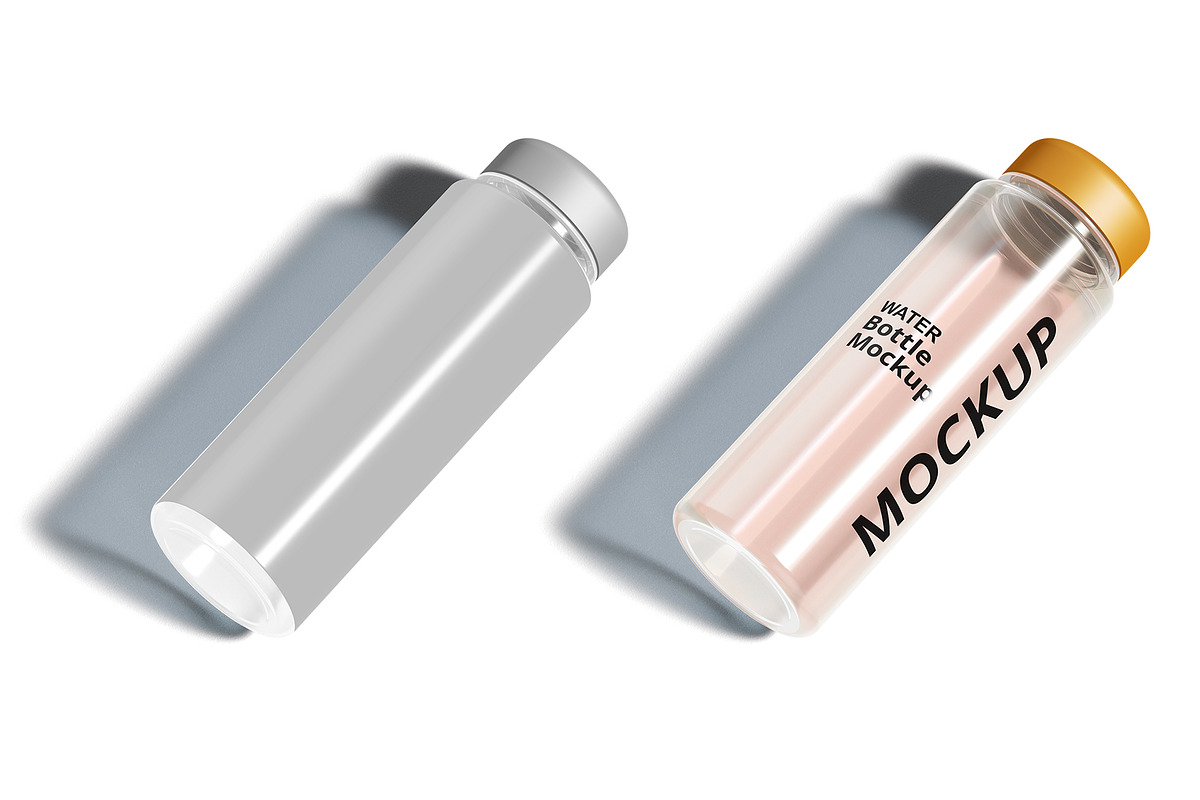 Water Bottle Mockup, a Product Mockup by mockupbuys (Photo 4 of 6)